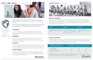Safe Brochure Design | Page Three